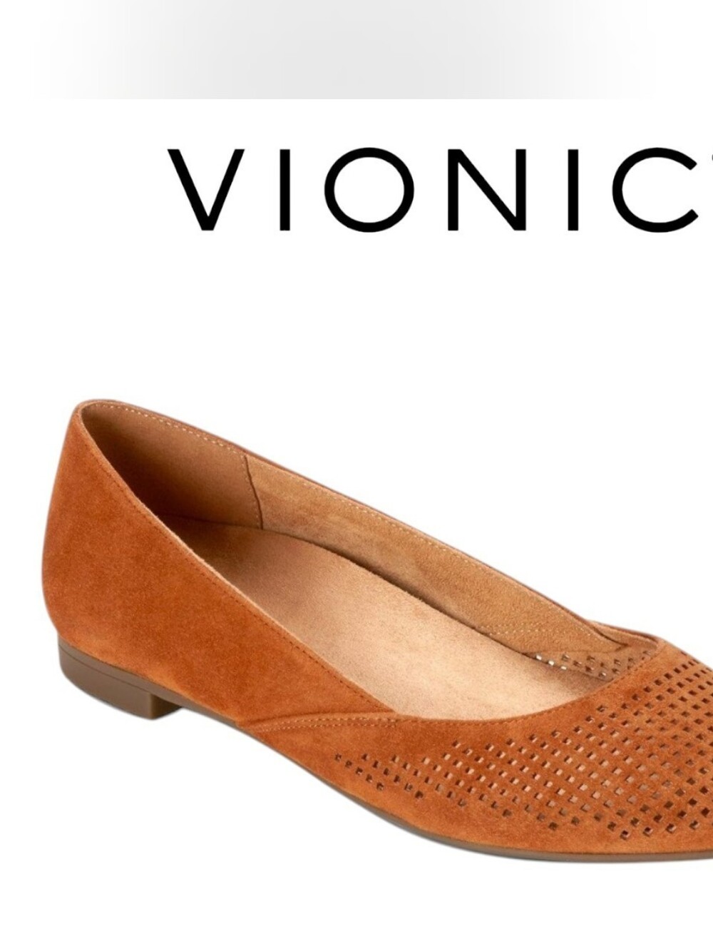 Vionic Women's, Posey Pointed Toe Flats Size 8